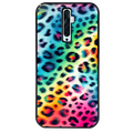 Coque noire taperso pour OPPO Reno 2 et 2Z avec motif leopard arc protection antichoc personnalisée
