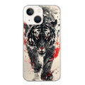 Coque taperso pour Iphone 15 et PRO PLUS PRO MAX avec motif tigre japan protection antichoc personnalisée