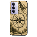 Coque noire taperso pour Redmi 15 4G et 5G avec motif voyage et boussole protection antichoc personnalisée