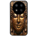 Coque noire taperso pour Magic 7 LITE et PRO avec motif bouddha et mosaique protection antichoc personnalisée