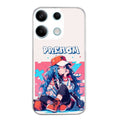 Coque taperso pour POCO M6 PRO 4G avec motif anime casquette personnalise protection antichoc personnalisée