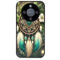 Coque noire taperso pour Magic 8 LITE et PRO avec motif dreamcatcher talisman protection antichoc personnalisée