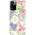 Coque taperso pour Redmi Note 11 4G PRO 5G 11S avec motif fleur couleur pastel protection antichoc personnalisée