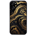 Coque noire taperso pour OnePlus Nord CE5 avec motif marbre noir protection antichoc personnalisée