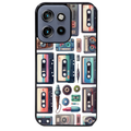 Coque noire taperso pour Moto Edge 60 et Neo Fusion Pro avec motif cassette multi protection antichoc personnalisée