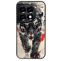 Coque noire taperso pour OnePlus 11 et 12 avec motif tigre japan protection antichoc personnalisée