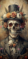 Tête de mort chapeau