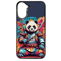 Coque noire taperso pour Redmi A5 4G avec motif panda katana personnalisee protection antichoc personnalisée