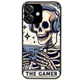Coque noire taperso pour OPPO A40 avec motif mort gamer protection antichoc personnalisée