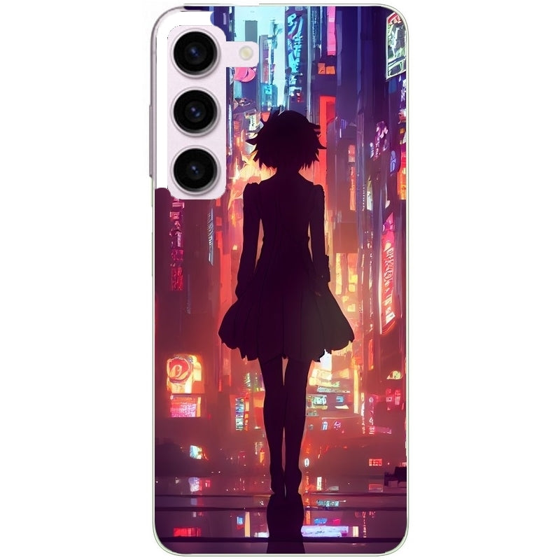 Coque taperso pour Galaxy A13 4G et 5G A23 A53 avec motif new york anime protection antichoc personnalisée