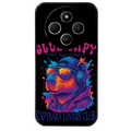 Coque noire taperso pour POCO C75 avec motif capybara club protection antichoc personnalisée