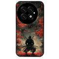 Coque noire taperso pour OnePlus 13 avec motif samourai et katana protection antichoc personnalisée