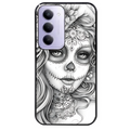Coque noire taperso pour Redmi 15 4G et 5G avec motif mort calavera tatoo protection antichoc personnalisée