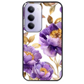 Coque noire taperso pour Redmi 15 4G et 5G avec motif fleur pivoine protection antichoc personnalisée