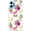 Coque taperso pour POCO X5 5G avec motif fleur et papillon protection antichoc personnalisée