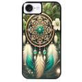 Coque noire taperso pour Iphone 17 17E AIR MAX PRO avec motif dreamcatcher talisman protection antichoc personnalisée