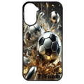 Coque noire taperso pour Redmi A5 4G avec motif foot metal personnalisee protection antichoc personnalisée