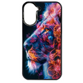 Coque noire taperso pour Redmi A5 4G avec motif lion fluo protection antichoc personnalisée