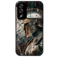 Coque noire taperso pour OnePlus Nord 5 avec motif spartan guerrier protection antichoc personnalisée