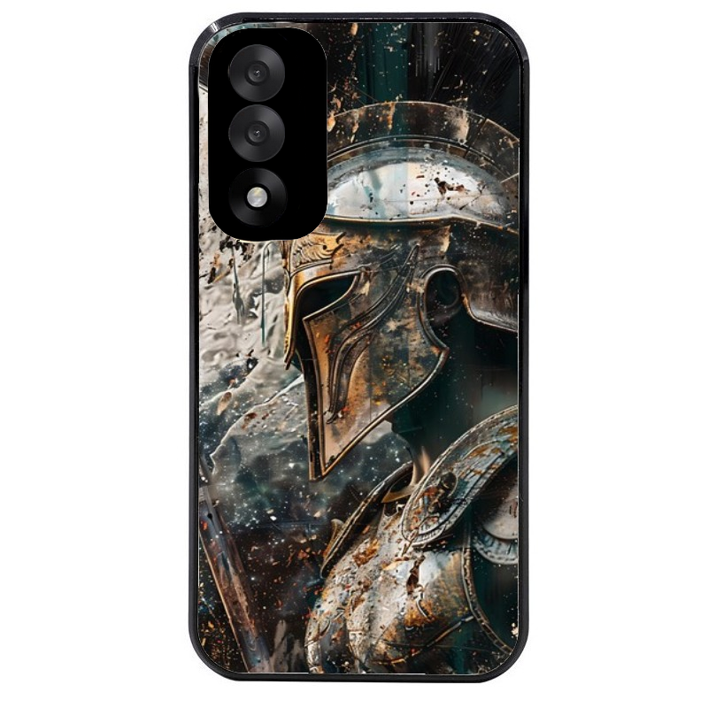 Coque noire taperso pour OnePlus Nord 5 avec motif spartan guerrier protection antichoc personnalisée