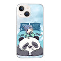 Coque taperso pour Iphone 14 et PRO PLUS PRO MAX avec motif panda anime protection antichoc personnalisée