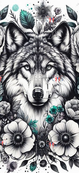 Loup fleur