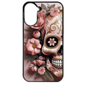 Coque noire taperso pour Redmi A5 4G avec motif tete de mort calavera rose protection antichoc personnalisée