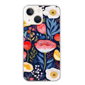 Coque taperso pour Iphone 14 et PRO PLUS PRO MAX avec motif fleur coquelicot protection antichoc personnalisée