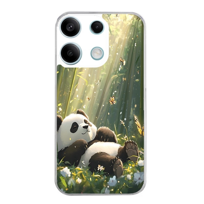 Coque taperso pour POCO M6 PRO 4G avec motif panda bambou protection antichoc personnalisée