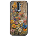 Coque noire taperso pour OPPO Reno 2 et 2Z avec motif bois et papillon 1 protection antichoc personnalisée