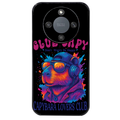 Coque noire taperso pour Magic 5 6 LITE et PRO avec motif capybara club protection antichoc personnalisée