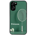 Coque noire taperso pour OnePlus Nord CE5 avec motif badminton sport personnalise protection antichoc personnalisée