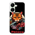 Coque taperso pour POCO C65 4G avec motif chat carpe koii japan personnalise protection antichoc personnalisée