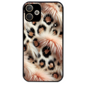 Coque noire taperso pour OPPO A5 PRO 4G et 5G avec motif effet fourrure leopard 1 protection antichoc personnalisée