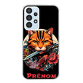 Coque taperso pour Galaxy A13 4G et 5G A23 A53 avec motif chat carpe koii japan personnalise protection antichoc personnalisée