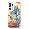Coque taperso pour Galaxy A13 4G et 5G A23 A53 avec motif dragon ramen 2 protection antichoc personnalisée