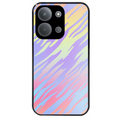 Coque noire taperso pour Redmi 15C 4G et 5G avec motif zebre pastel protection antichoc personnalisée
