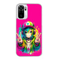 Coque taperso pour Redmi Note 10 4G 5G PRO 10S avec motif anime manga et tag protection antichoc personnalisée