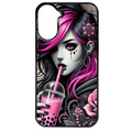 Coque noire taperso pour Redmi A5 4G avec motif anime et gothic boba protection antichoc personnalisée