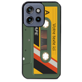 Coque noire taperso pour Moto Edge 60 et Neo Fusion Pro personnalisable avec motif cassette kaki protection antichoc personnalisée