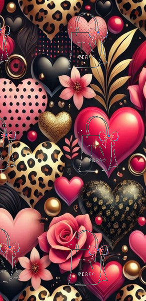 Coeur léopard