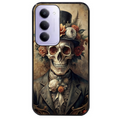 Coque noire taperso pour Redmi 15 4G et 5G avec motif tete de mort chapeau protection antichoc personnalisée
