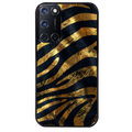 Coque noire taperso pour OPPO Reno 8 LITE avec motif zebre gold protection antichoc personnalisée