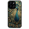 Coque noire taperso pour Honor 70 LITE 90 et LITE avec motif paon bijoux protection antichoc personnalisée