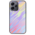 Coque noire taperso pour Redmi 12 4G et 5G avec motif zebre pastel protection antichoc personnalisée