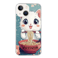 Coque taperso pour Iphone 11 et PRO PRO MAX avec motif chat ramen cerisier protection antichoc personnalisée