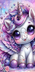 Licorne violette