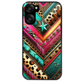 Coque noire taperso pour OnePlus Nord CE5 avec motif chevron texas protection antichoc personnalisée