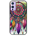 Coque noire taperso pour OnePlus 9 et 9 PRO avec motif dreamcatcher et mandala protection antichoc personnalisée