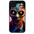 Coque noire taperso pour galaxy A22 A32 A52 A52S 4G 5G  motif joker style zombie protection antichoc personnalisée
